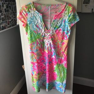 Lilly Pulitzer colorful T-shirt Dress